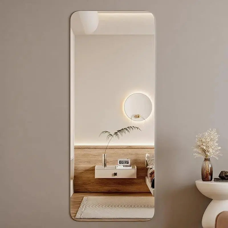 Self-Adhesive Acrylic Wall Mirror | Frameless Full-Length Dressing Mirror by TED