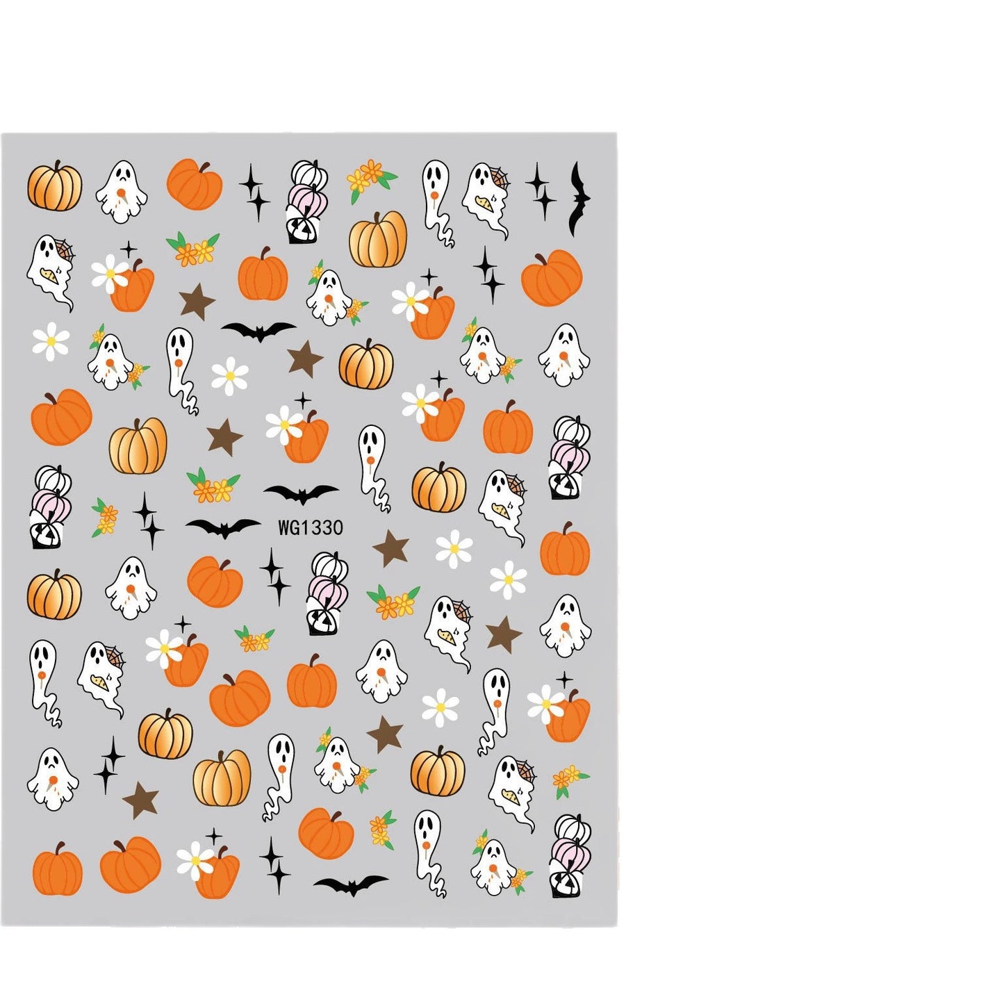 Halloween Nail Art Stickers for Spooky DIY Nail Designs - Cherished Harbor Gifts