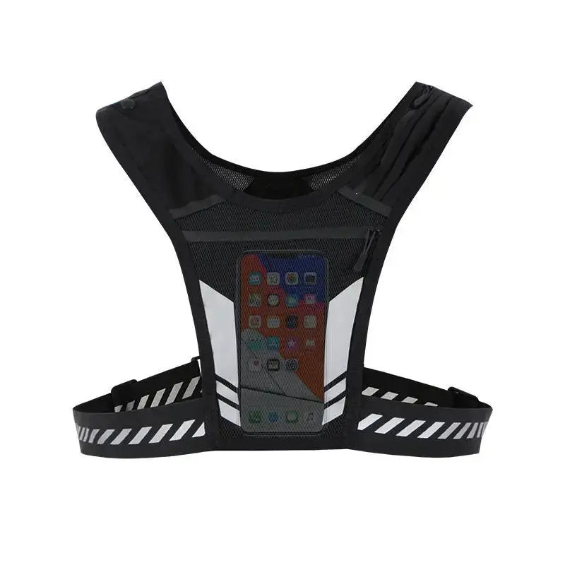 Personalized Reflective Running Backpack | Lightweight Breathable Sports Vest Bag by TED