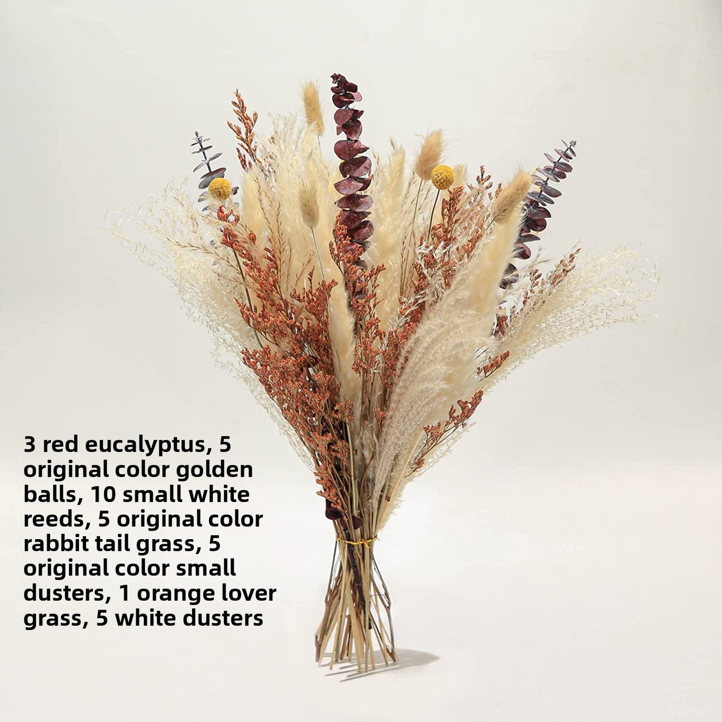 Natural Dried Flower Bouquet for Home and Wedding Decor - Cherished Harbor Gifts