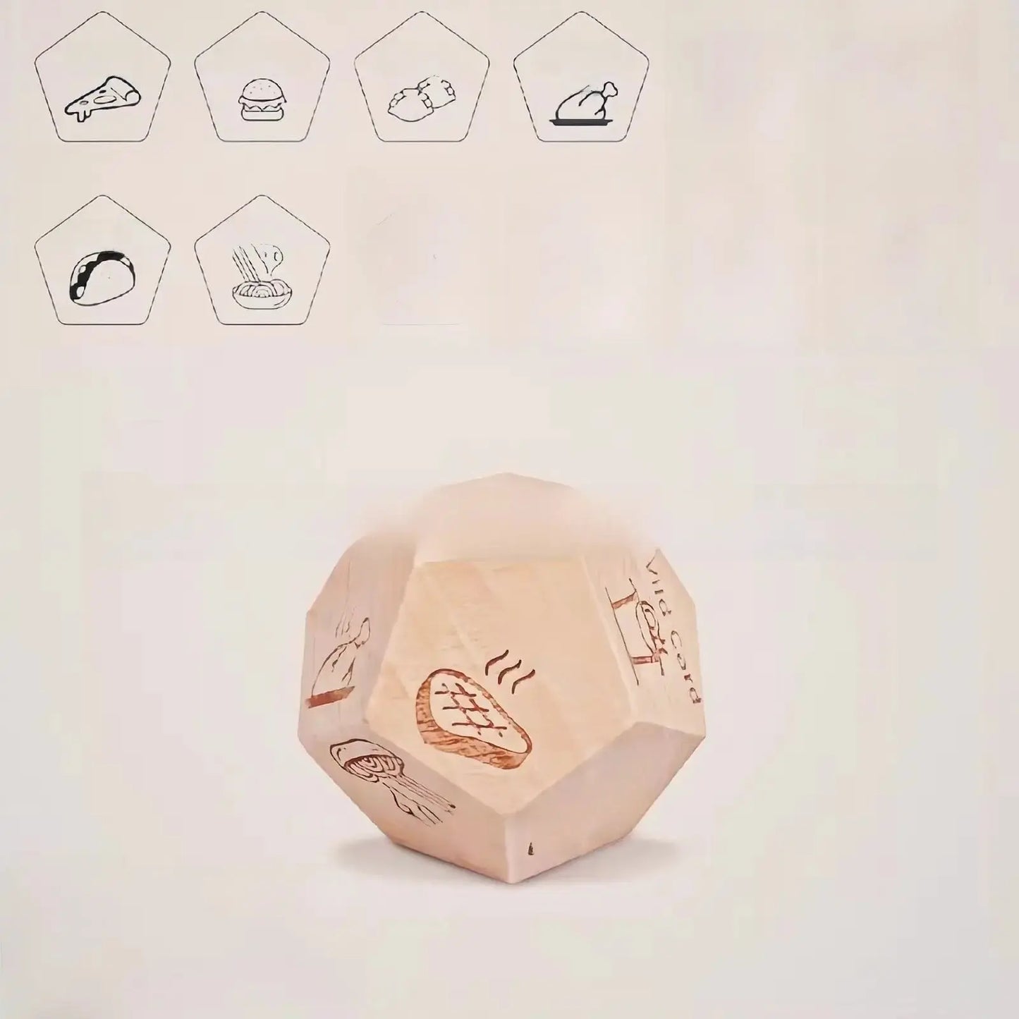 Couples Decision Dice for Fun Date Nights and Family Games by TED