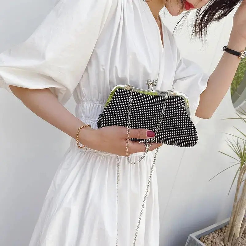 Sparkling Dumpling Clutch – Dazzling Elegance by Cherished Harbor Gifts by TED