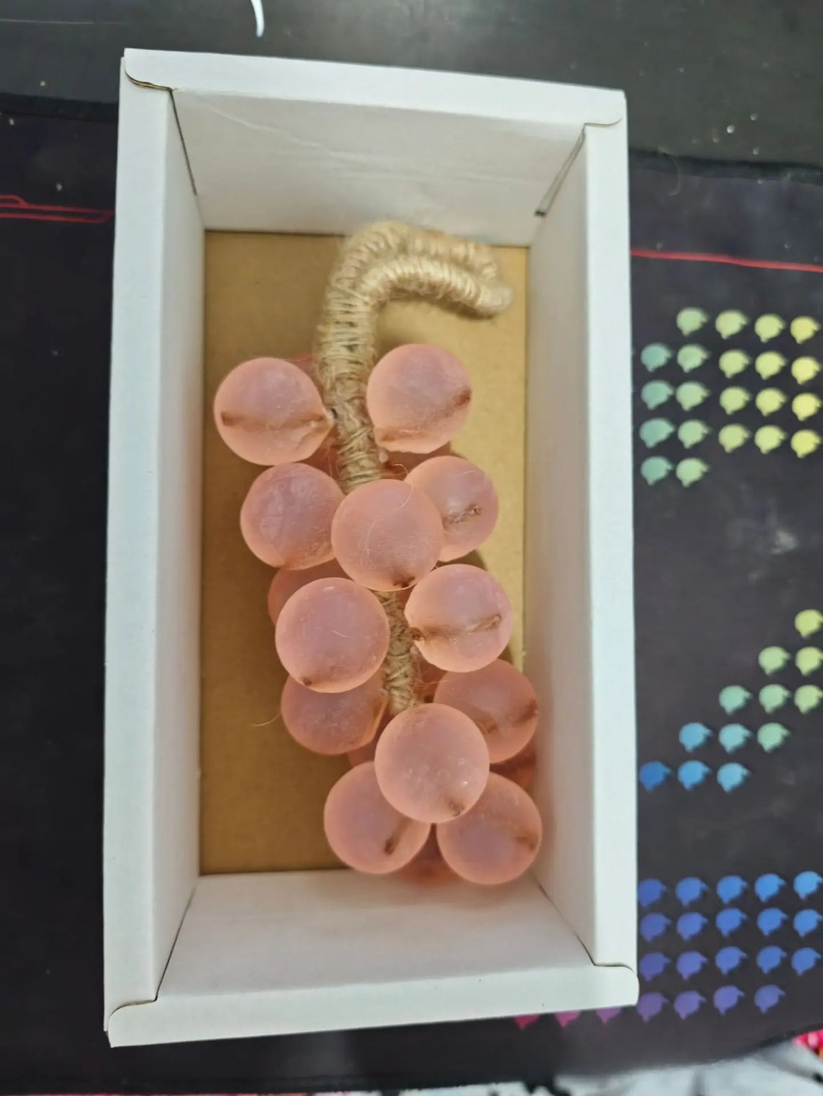 Handmade Crystal Grape Soap Gift