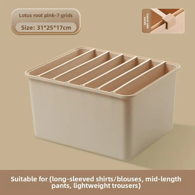 12L Stackable Clothing Storage Box | 12.2" Modular Closet Organizer by TED