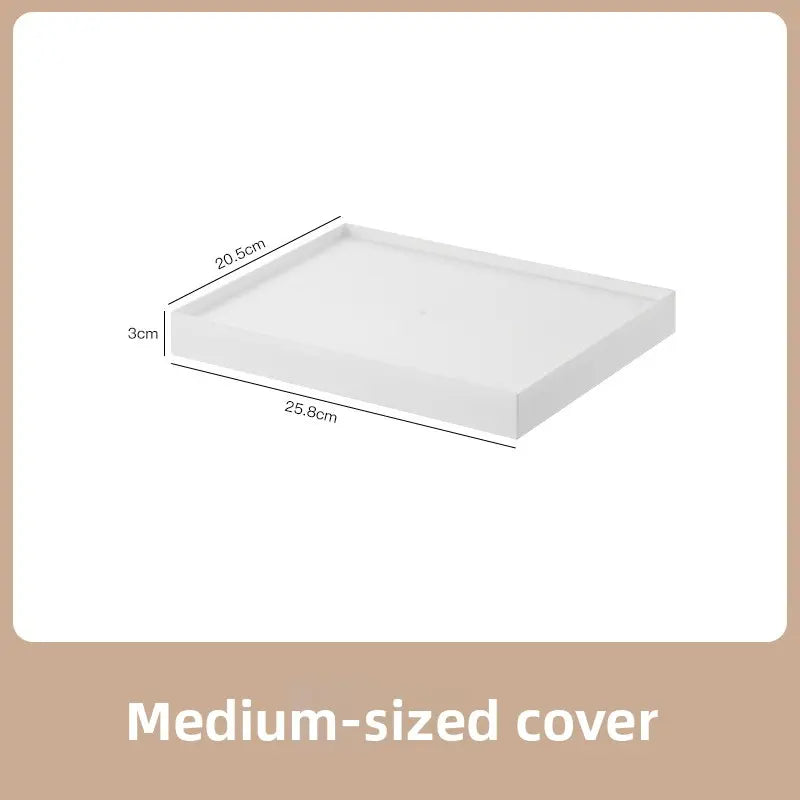 Stackable Plastic Storage Box with Lid | 12L Modular Home Organizer by TED