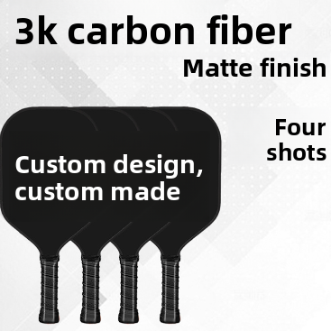 Custom Personalized Pickleball Paddle - Carbon Fiber Racket - Cherished Harbor Gifts