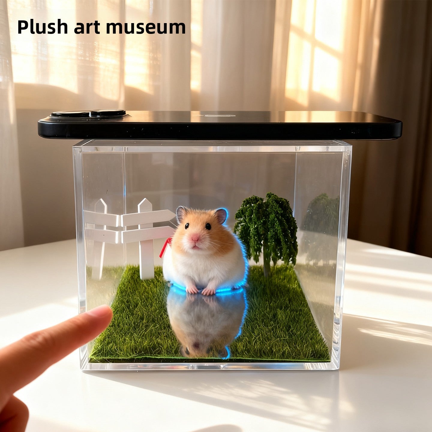 Personalized Pet Memorial Holographic Acrylic Keepsake - Cherished Harbor Gifts