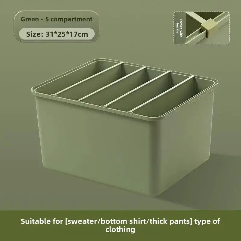 12L Stackable Clothing Storage Box | 12.2" Modular Closet Organizer by TED