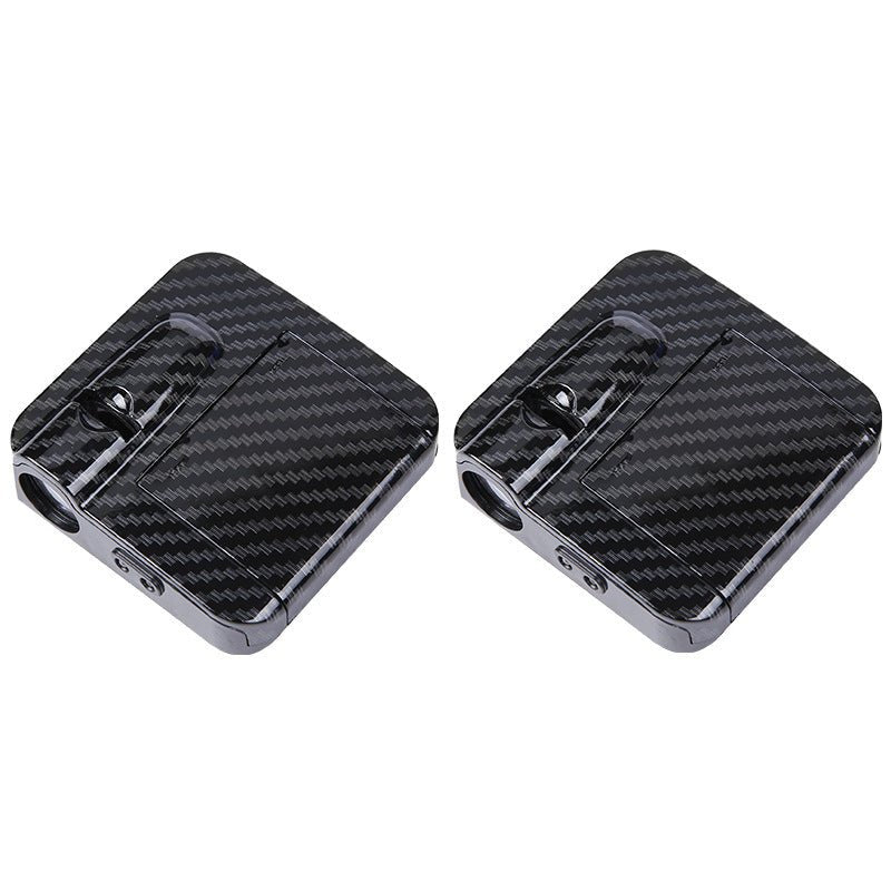 Carbon Fiber Wireless Car Door Welcome Lights With Automatic Infrared Sensor & HD Projection - Cherished Harbor Gifts