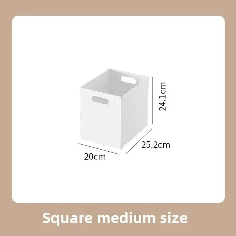 Stackable Plastic Storage Box with Lid | 12L Modular Home Organizer by TED