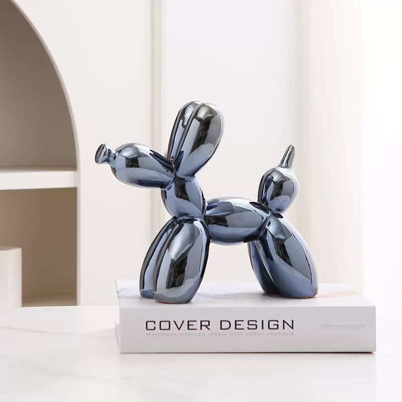 Ceramic Balloon Dog Jewelry Tray Modern Home Décor - Cherished Harbor Gifts