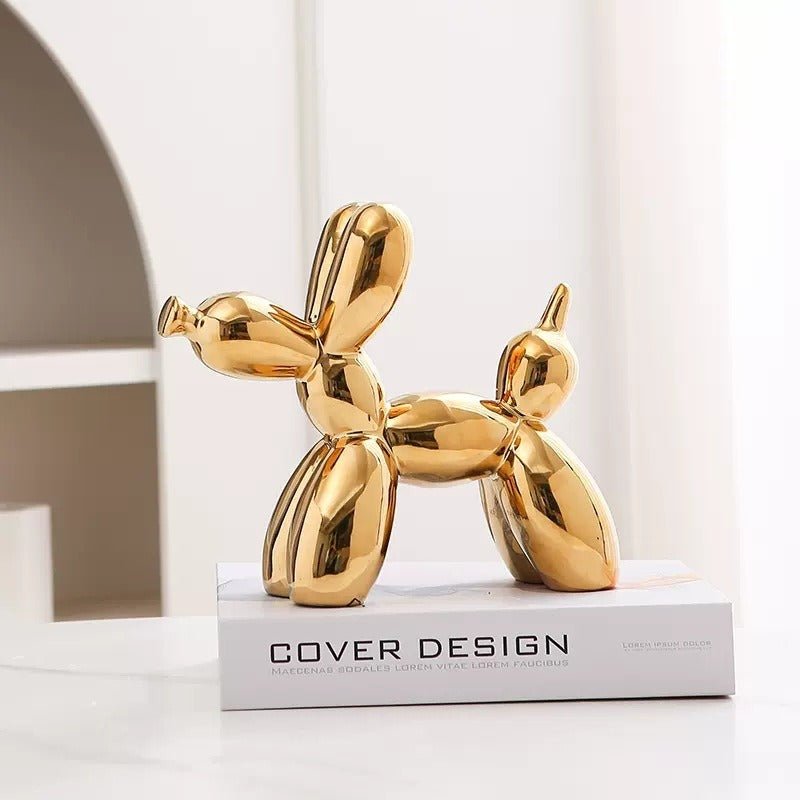 Ceramic Balloon Dog Jewelry Tray Modern Home Décor - Cherished Harbor Gifts