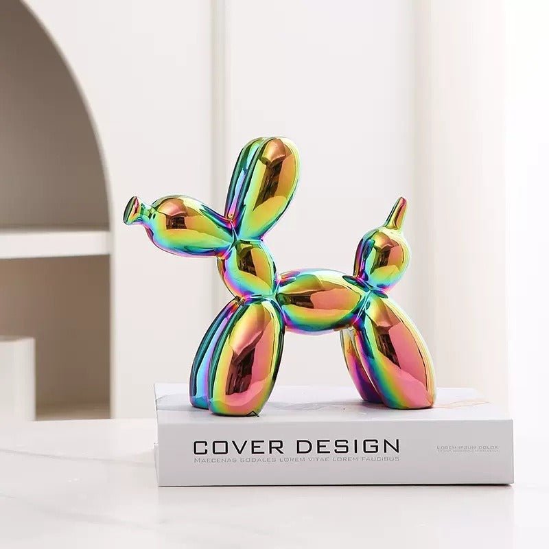 Ceramic Balloon Dog Jewelry Tray Modern Home Décor - Cherished Harbor Gifts