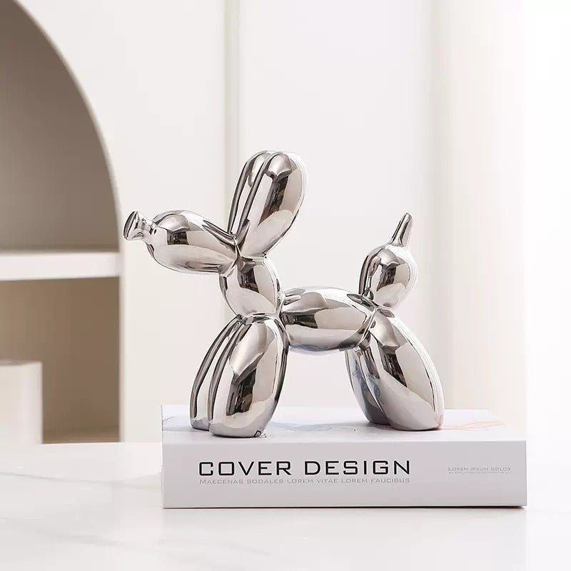 Ceramic Balloon Dog Jewelry Tray Modern Home Décor - Cherished Harbor Gifts