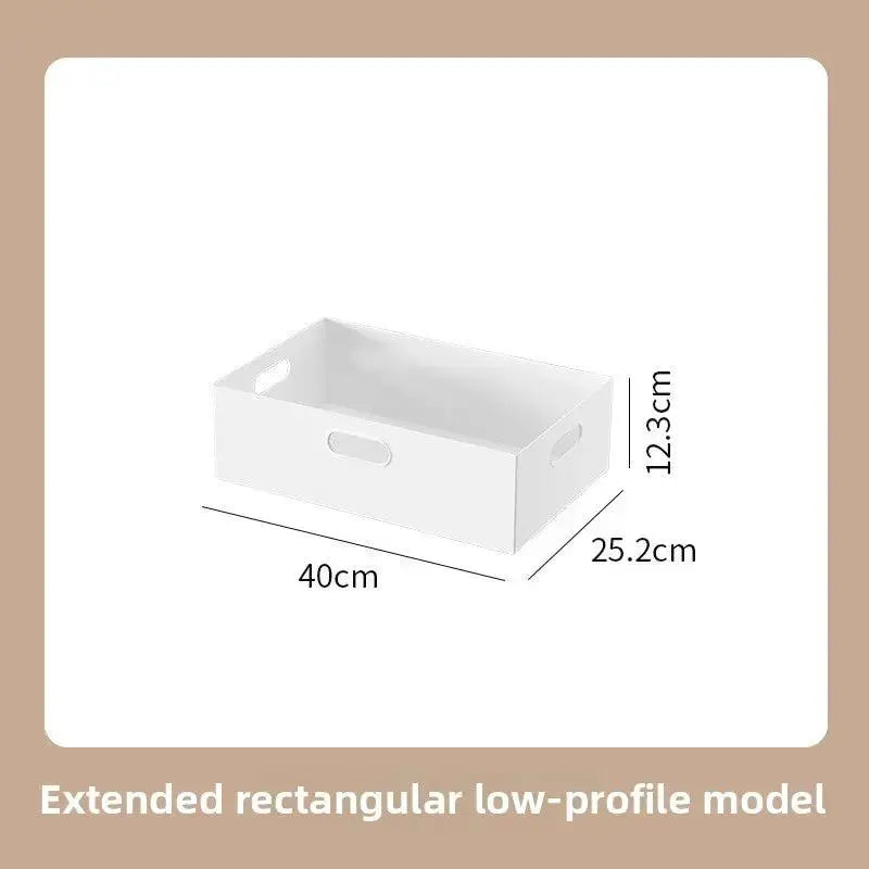 Stackable Plastic Storage Box with Lid | 12L Modular Home Organizer by TED