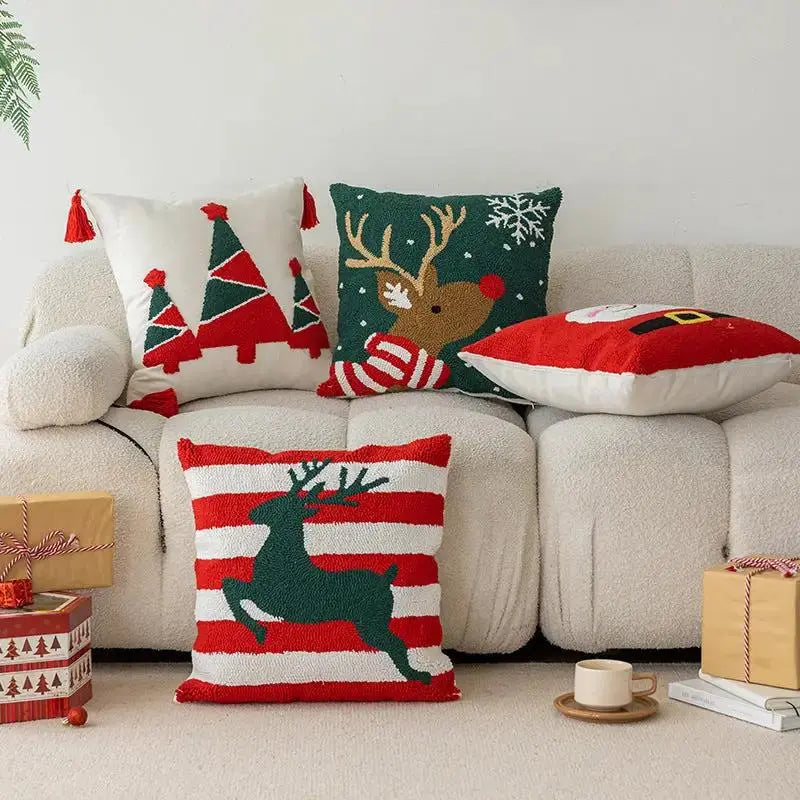Christmas Pillow Cover – Limited Edition by Cherished Harbor Gifts by EPR