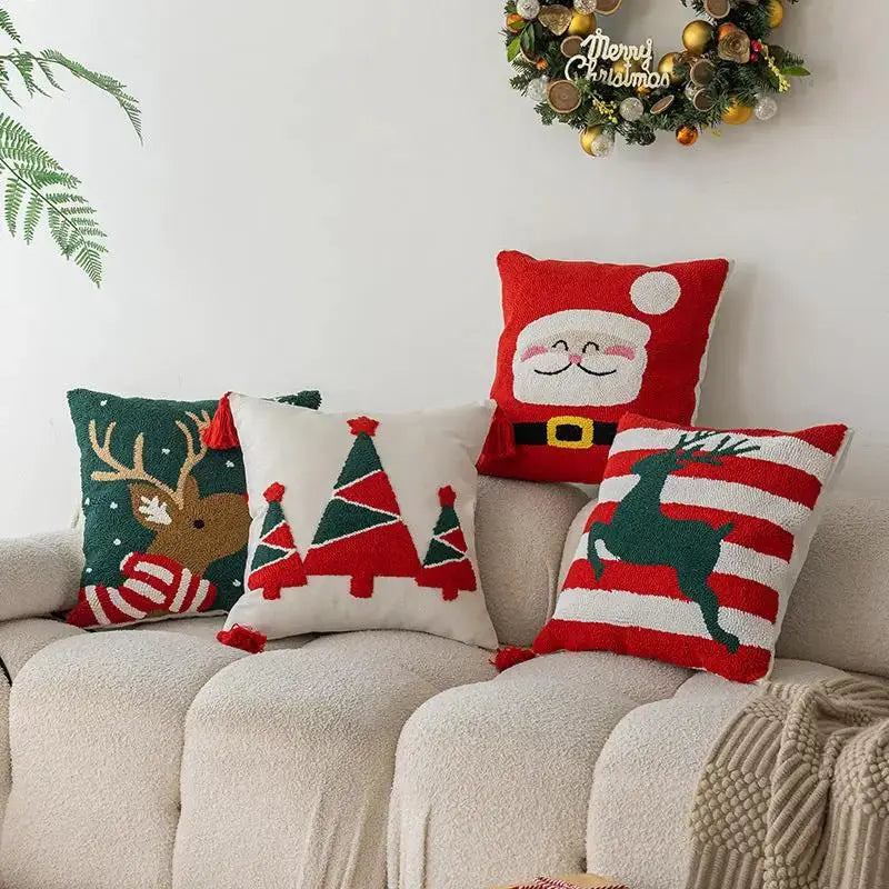 Christmas Pillow Cover – Limited Edition by Cherished Harbor Gifts by EPR