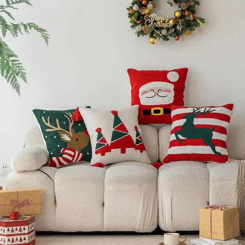 Christmas Pillow Cover – Limited Edition by Cherished Harbor Gifts by EPR