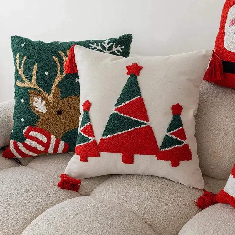 Christmas Pillow Cover – Limited Edition by Cherished Harbor Gifts by EPR