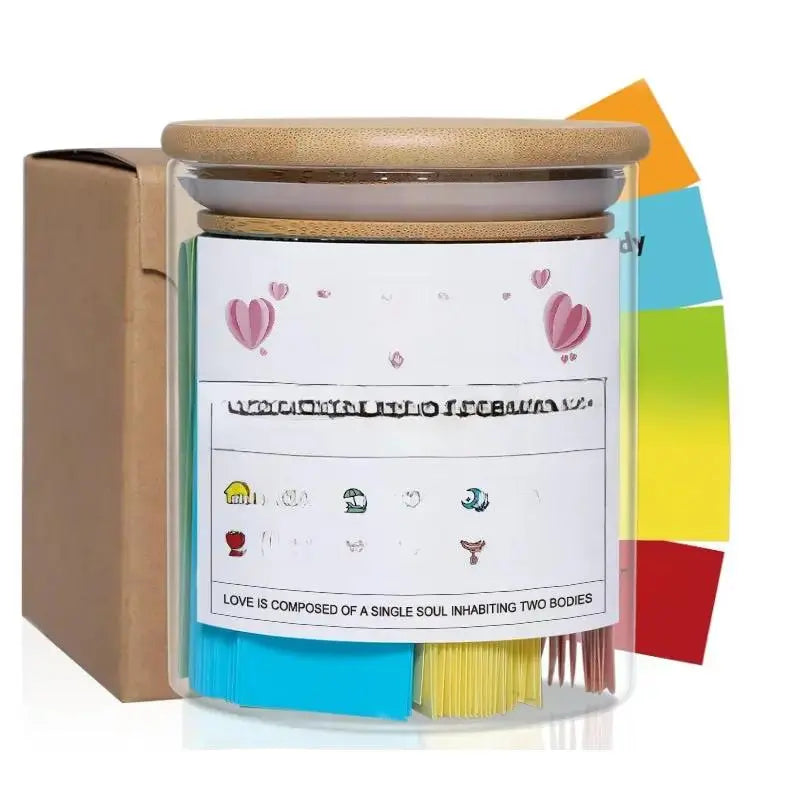 Romantic Date Ideas Jar for Couples - Perfect Gift Idea by TED