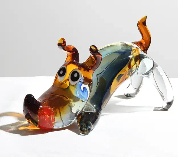 Luxury Puppy Figurine Decor – Handcrafted Elegance by Cherished Harbor Gifts by eprolo