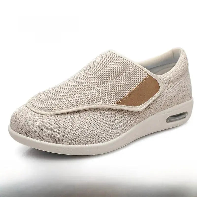 Unisex Breathable Velcro Walking Shoes | Comfortable Non-Slip Mesh Shoes by TED
