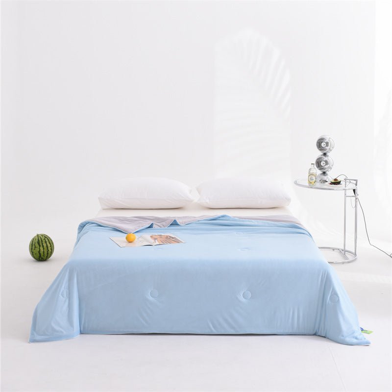 Cooling Quilt For Summer Ice Silk Comforter With Gift Box - Cherished Harbor Gifts
