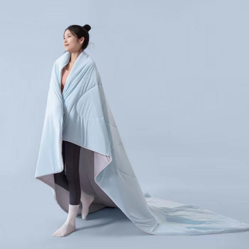 Cooling Quilt For Summer Ice Silk Comforter With Gift Box - Cherished Harbor Gifts