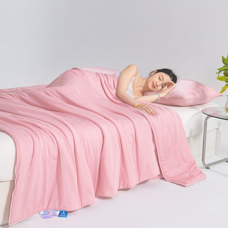 Cooling Quilt For Summer Ice Silk Comforter With Gift Box - Cherished Harbor Gifts
