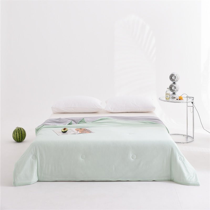 Cooling Quilt For Summer Ice Silk Comforter With Gift Box - Cherished Harbor Gifts