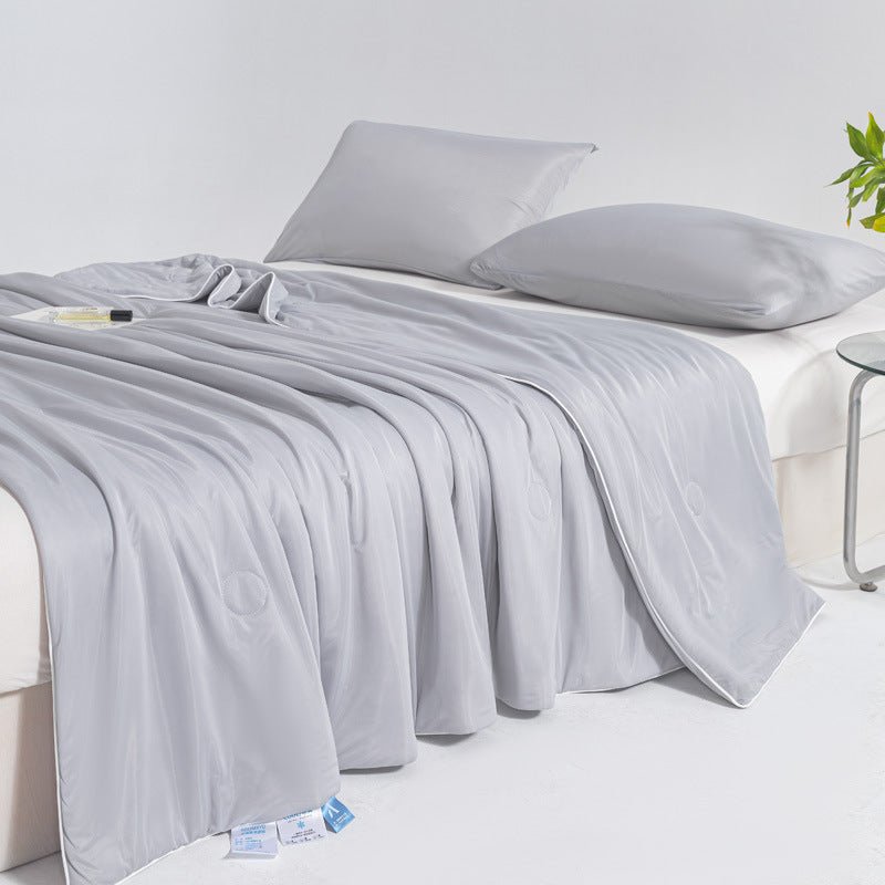 Cooling Quilt For Summer Ice Silk Comforter With Gift Box - Cherished Harbor Gifts