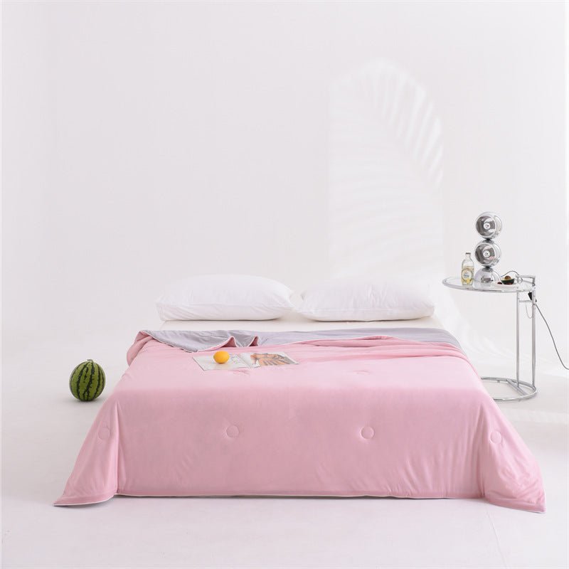 Cooling Quilt For Summer Ice Silk Comforter With Gift Box - Cherished Harbor Gifts