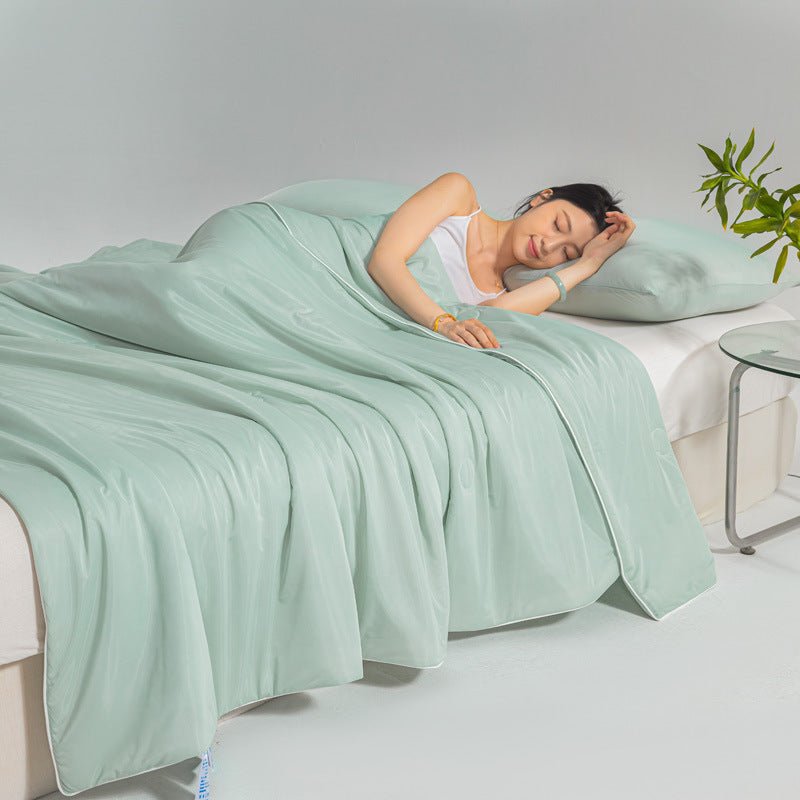 Cooling Quilt For Summer Ice Silk Comforter With Gift Box - Cherished Harbor Gifts