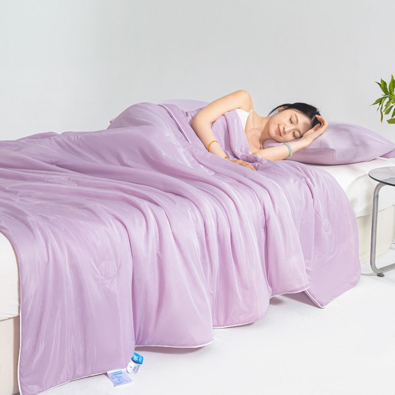 Cooling Quilt For Summer Ice Silk Comforter With Gift Box - Cherished Harbor Gifts