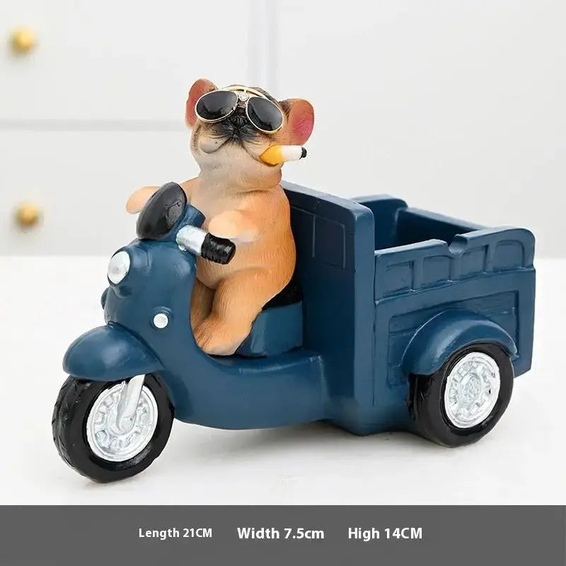 Creative Cartoon Dog Ashtray for Unique Home Decor by CHG-IJ