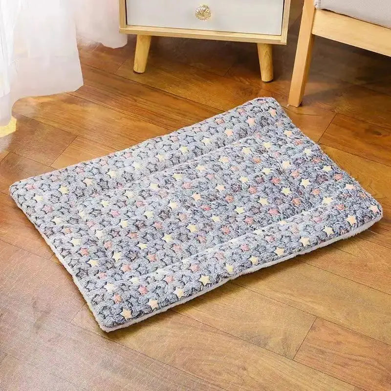Soft Flannel Pet Blanket for Dogs and Cats - Waterproof Mat by TED
