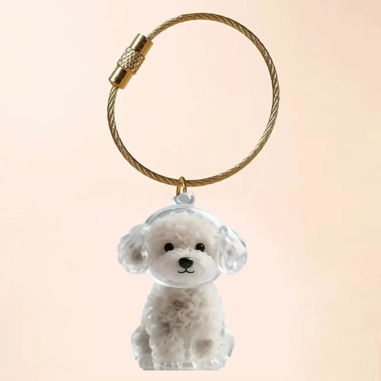 Personalized Pet Keepsake Keychain for Fur Memories by TED