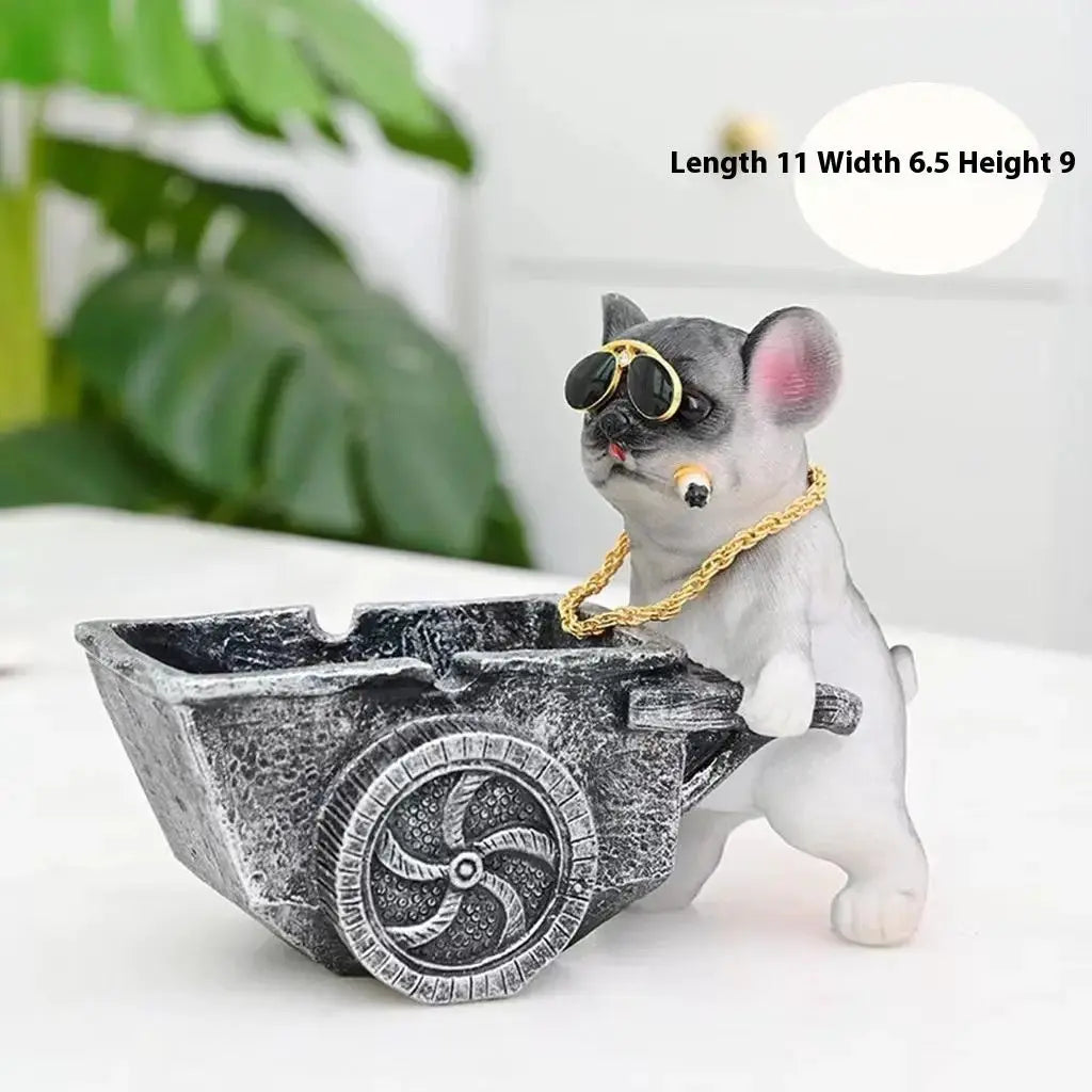 Creative Cartoon Dog Ashtray for Unique Home Decor by CHG-IJ