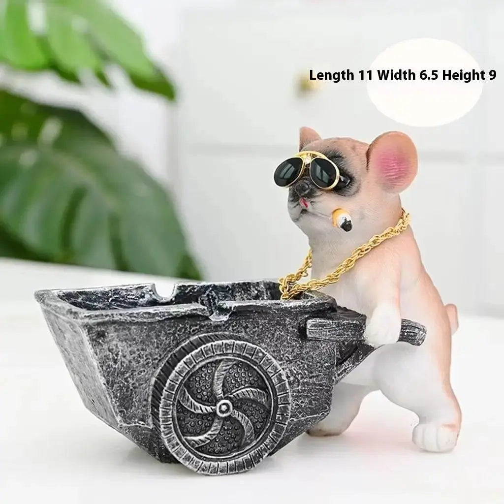 Creative Cartoon Dog Ashtray for Unique Home Decor by CHG-IJ