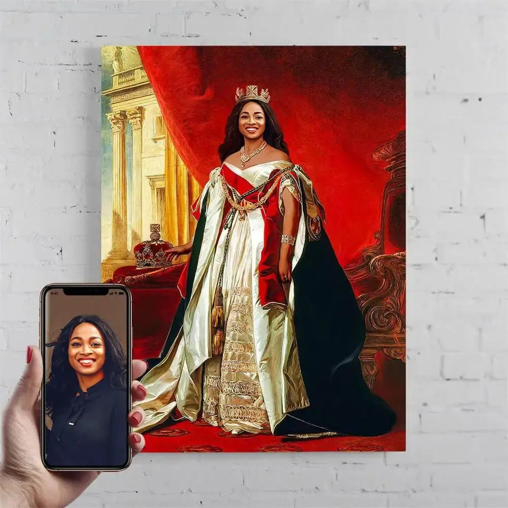 Personalized Custom Canvas Portrait Gift for Home Décor by CHG-IJ