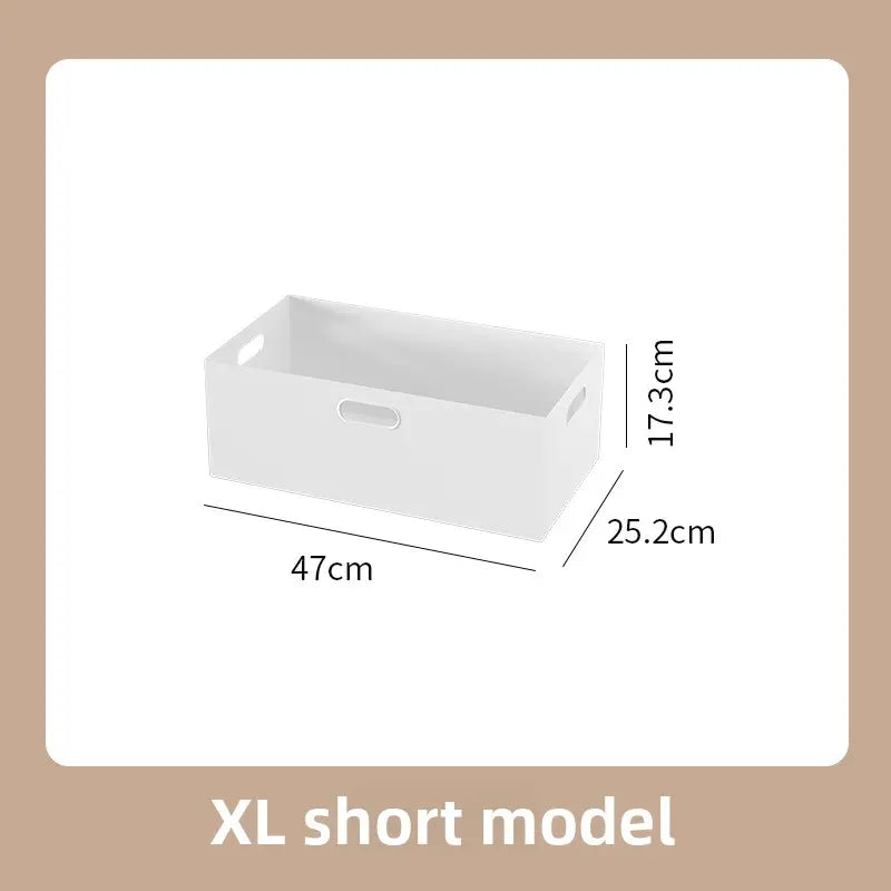 Stackable Plastic Storage Box with Lid | 12L Modular Home Organizer by TED