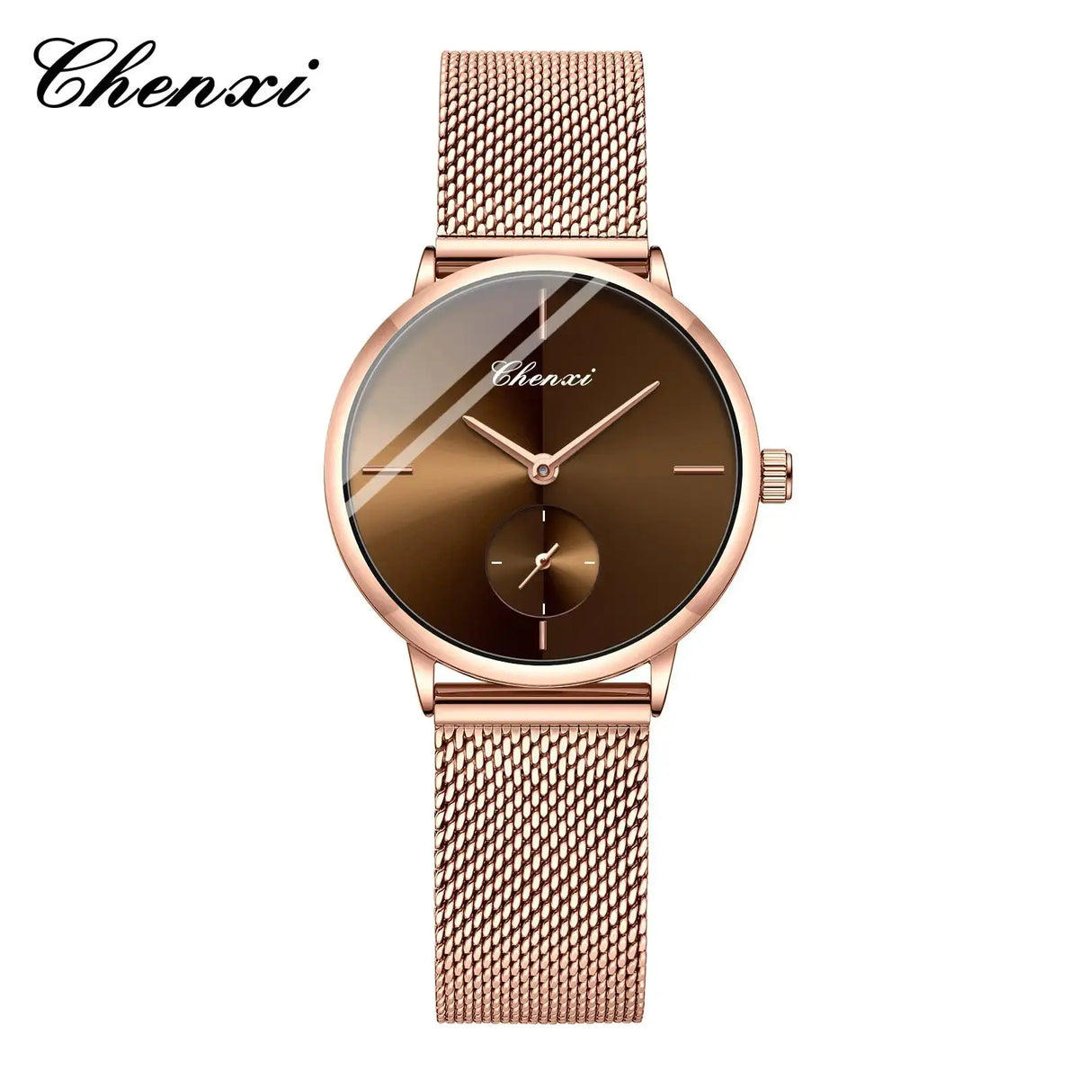 Stylish Couples Quartz Watch - Slim Minimalist Design by TED