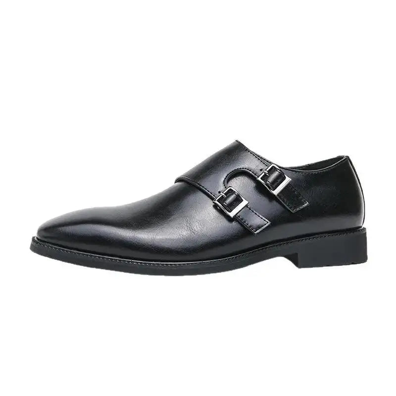 Buckle Dress Shoes Men - Stylish Suede Leather Options by TED