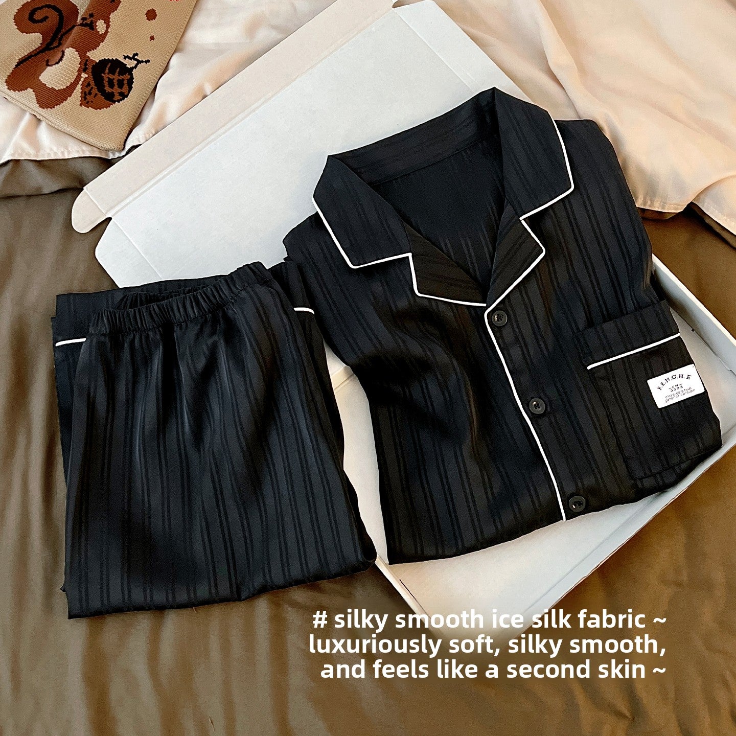 Lightweight Men's Pajamas Set for Comfortable Sleepwear - Cherished Harbor Gifts