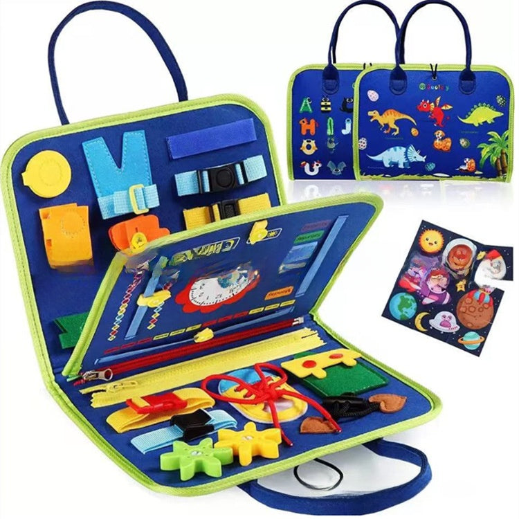 Montessori Sensory Activity Board for Toddler Learning Fun - Cherished Harbor Gifts