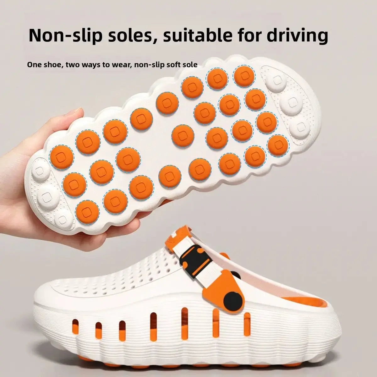 Unisex Slip-On Clogs for Beach and Casual Outdoor Use by TED