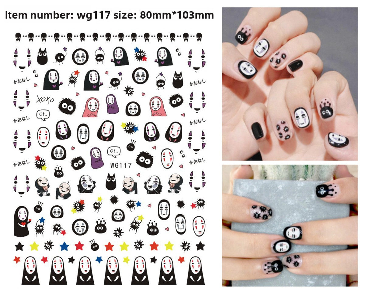Halloween Nail Art Stickers for Spooky DIY Nail Designs - Cherished Harbor Gifts