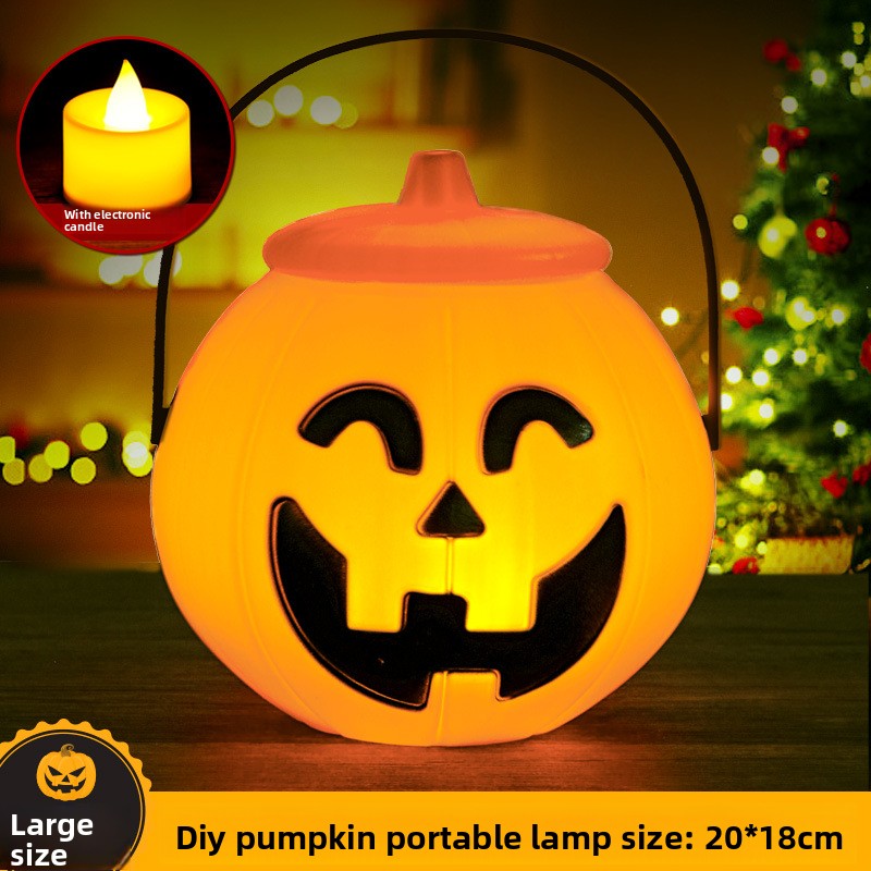 LED Pumpkin Lanterns for Halloween Parties and Home Décor - Cherished Harbor Gifts