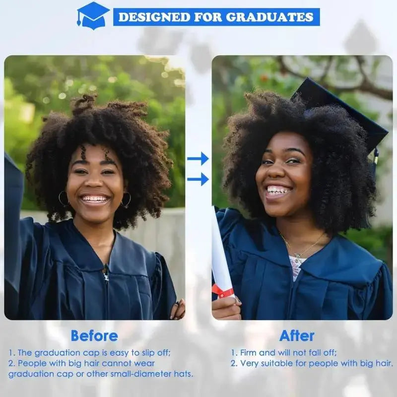Durable Graduation Cap Holder for Secure Cap Stability by TED