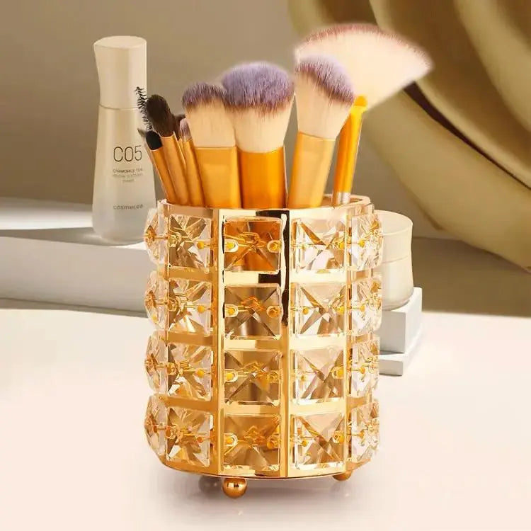Crystal Tissue Box Household Creative Dining Table High-end Paper Storage Box by TED